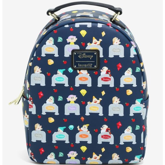 Loungefly Handbags - Loungefly Disney Snow White and the Seven Dwarves Mini Backpack